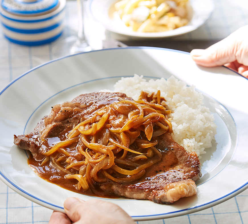 ステーキカレー