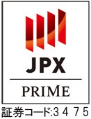 JPX PRIME 証券コード3475